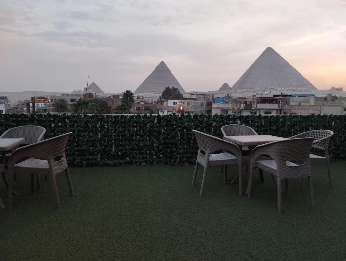 Bed and Breakfast Three Golden Pyramids Kairo Exterior foto